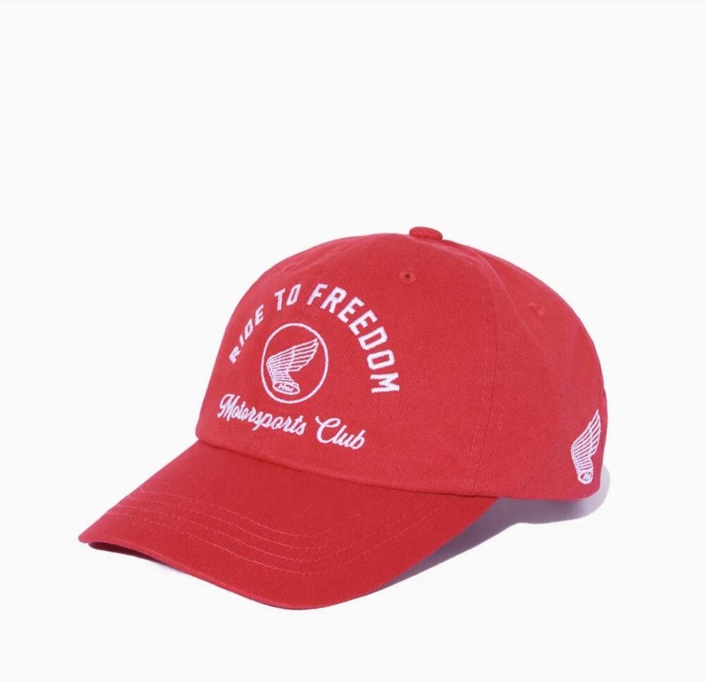 Honda x Physical Deparment Ride to Freedom Ball Cap Red
